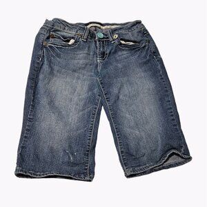 YMI Jean Shorts Womens Size 5 Low Rise Medium Wash Denim Bermuda Juniors
